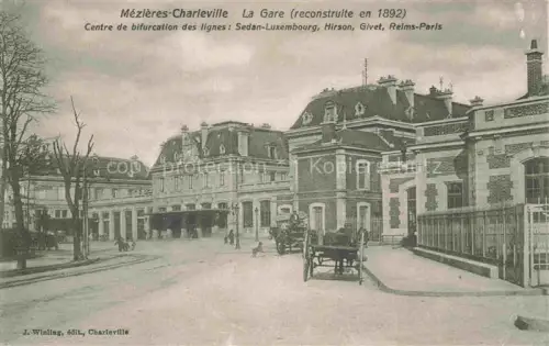 AK / Ansichtskarte CHARLEVILLE -MEZIERES 08 Ardennes La Gare