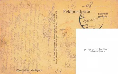 AK / Ansichtskarte CHARLEVILLE -MEZIERES 08 Ardennes Marktplatz
