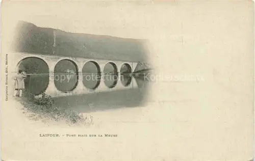 AK / Ansichtskarte Laifour Charleville-Mezieres 08 Ardennes Pont Blais sur la Meuse