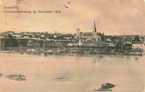 AK / Ansichtskarte Grand-Pre  Grandpre Vouziers 08 Ardennes ueberschwemmung im Dezember 1914