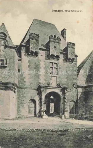AK / Ansichtskarte Grandpre Vouziers 08 Ardennes Altes Schlosstor
