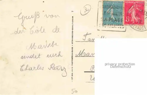 AK / Ansichtskarte Arromanches-les-Bains Bayeux 14 Calvados Camp Adolphe Groupe d'enfants sur l'herbe