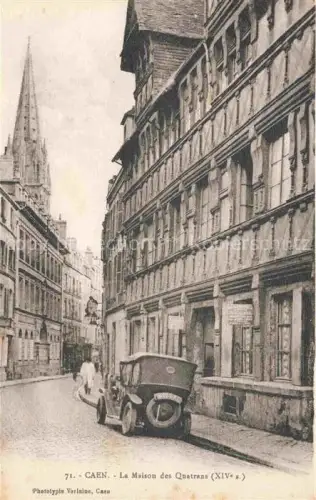 AK / Ansichtskarte CAEN 14 La Maison des Quatrans XIVe siècle