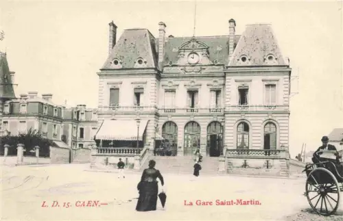 AK / Ansichtskarte CAEN 14 La Gare Saint-Martin
