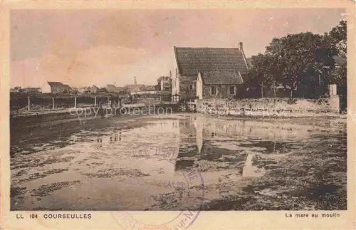 AK / Ansichtskarte Courseulles-sur-Mer CAEN 14 Calvados La mare au moulin