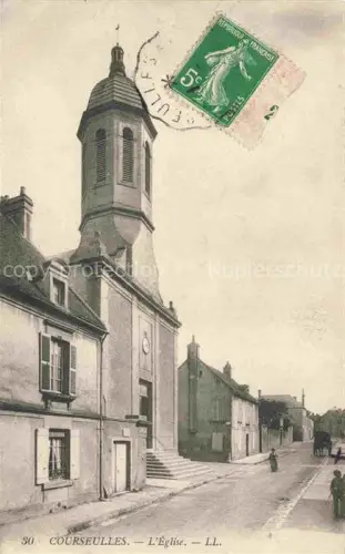 AK / Ansichtskarte Courseulles-sur-Mer CAEN 14 Calvados Eglise Kirche