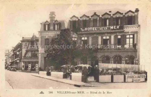 AK / Ansichtskarte VILLERS-SUR-MER Lisieux 14 Calvados Hôtel de la Mer