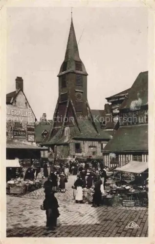 AK / Ansichtskarte HONFLEUR Lisieux 14 Calvados Le marché