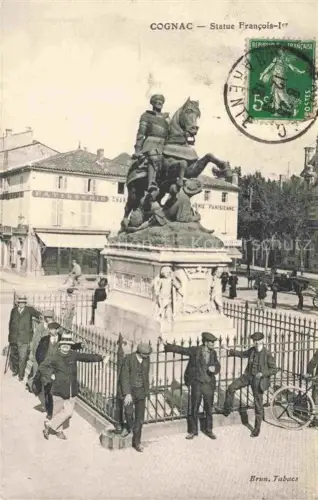 AK / Ansichtskarte COGNAC 16 Charente Statue Francois Ier