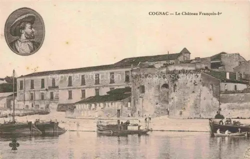 AK / Ansichtskarte COGNAC 16 Charente Château Francois Ier Portrait