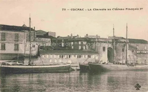 AK / Ansichtskarte COGNAC 16 Charente La Charent au Château Francois Ier