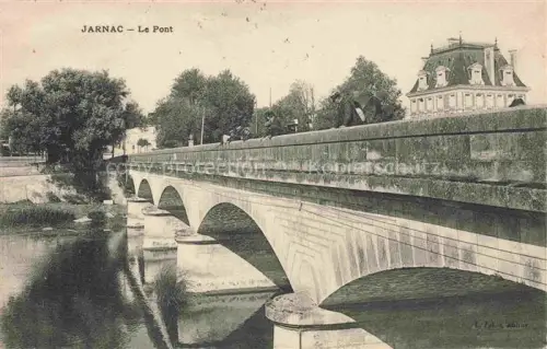AK / Ansichtskarte Jarnac COGNAC 16 Charente Le pont