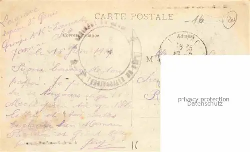 AK / Ansichtskarte Jarnac COGNAC 16 Charente Intérieur du Square
