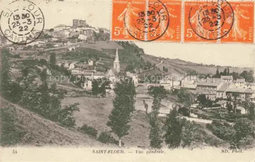 AK / Ansichtskarte Saint-Flour 15 Cantal Vue générale
