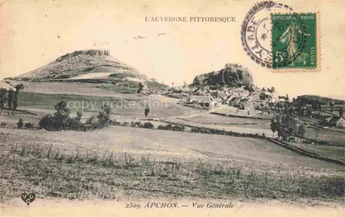 AK / Ansichtskarte Apchon Mauriac 15 Cantal Vue générale