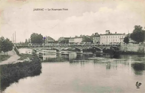 AK / Ansichtskarte Jarnac COGNAC 16 Charente Le nouveau pont