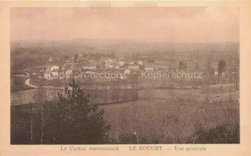 AK / Ansichtskarte Le Rouget Aurillac 15 Cantal Vue générale