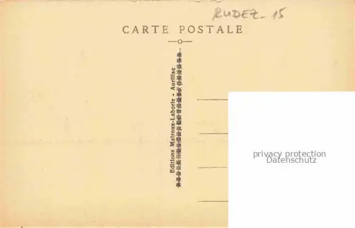 AK / Ansichtskarte Rudez Mandailles-Saint-Julien AURILLAC 15 Cantal Nouvelle route du Puy-Mary et le village de Rudez