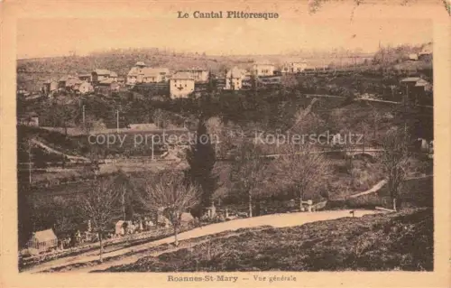 AK / Ansichtskarte Roannes-Saint-Mary Aurillac 15 Cantal Vue générale