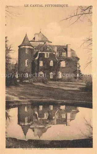 AK / Ansichtskarte Vitrac Aurillac 15 Cantal Château le Fargues