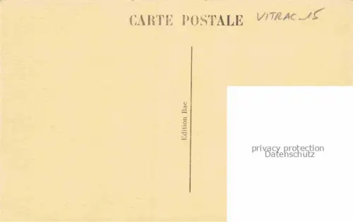 AK / Ansichtskarte Vitrac Aurillac 15 Cantal Château le Fargues