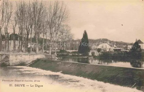 AK / Ansichtskarte BRIVE -LA-GAILLARDE 19 Correze La digue