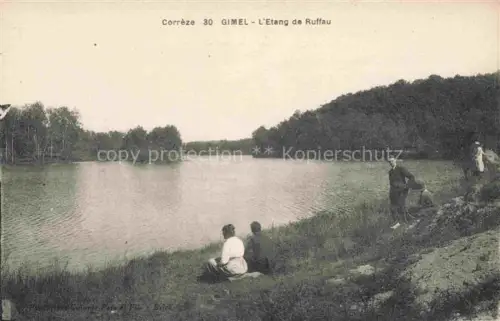 AK / Ansichtskarte Gimel-les-Cascades TULLE 19 Correze Etang de Ruffau