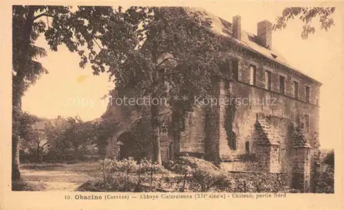 AK / Ansichtskarte Obazine Aubazines Brive-la-Gaillarde 19 Correze Abbaye Cistercienne XIIe siècle Château
