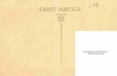 AK / Ansichtskarte Obazine Aubazines Brive-la-Gaillarde 19 Correze Abbaye Cistercienne XIIe Bassin monolitho