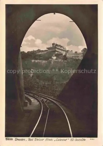 AK / Ansichtskarte Foto Hahn Nr. 4293 Dresden Bad Weisser hirsch Luisenhof Gaststaette