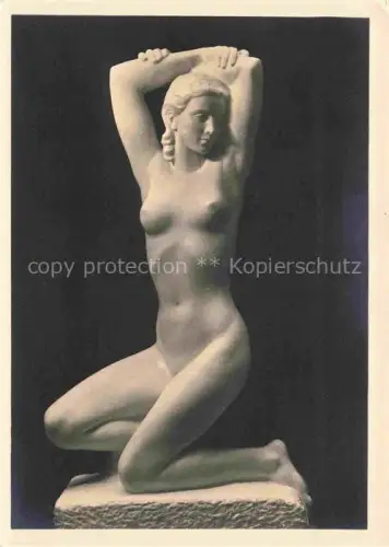 AK / Ansichtskarte KLIMSCH Fritz Skulpturen Anadyomene Muenchen Haus der Deutschen Kunst 
