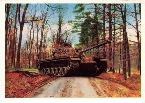 AK / Ansichtskarte Panzer Tank Char d Assaut Militaria-- M 48 Nuernberg 