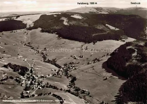 AK / Ansichtskarte Todtnauberg Schwarzwald BW Hoehenluftkurort Luftbild Feldberg Seebuck