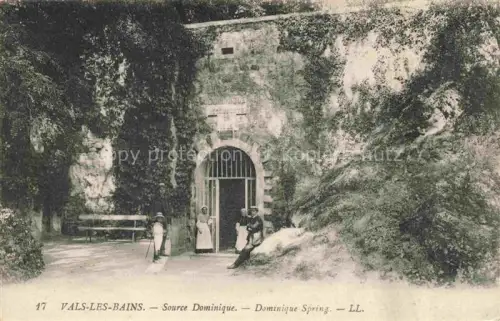 AK / Ansichtskarte Vals-les-Bains Largentiere 07 Ardeche Source Dominique Dominique Spring