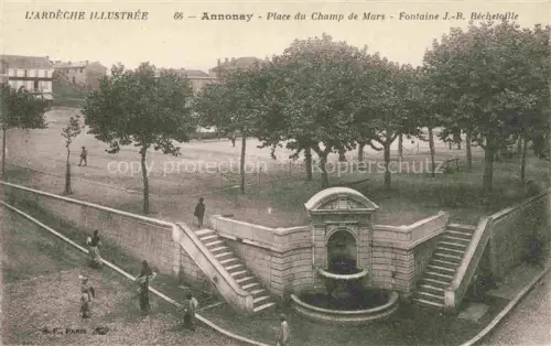 AK / Ansichtskarte Annonay Tournon 07 Ardeche Place du Champ de Mars