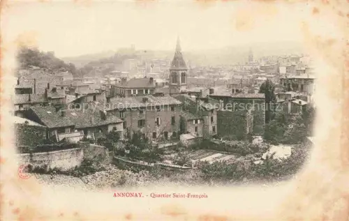 AK / Ansichtskarte Annonay Tournon 07 Ardeche Quartier Saint Francois