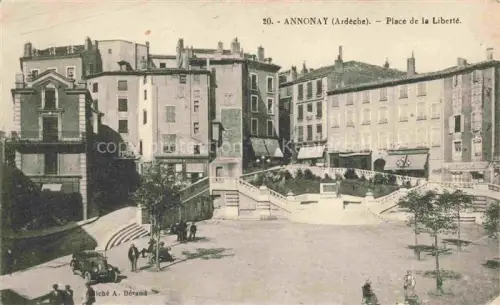 AK / Ansichtskarte Annonay Tournon 07 Ardeche Place de la Liberte