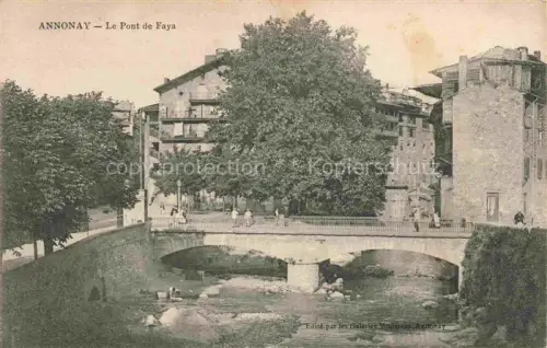 AK / Ansichtskarte Annonay Tournon 07 Ardeche Le Pont de Faya