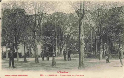 AK / Ansichtskarte Pamiers 09 Ariege Promenade du Castella