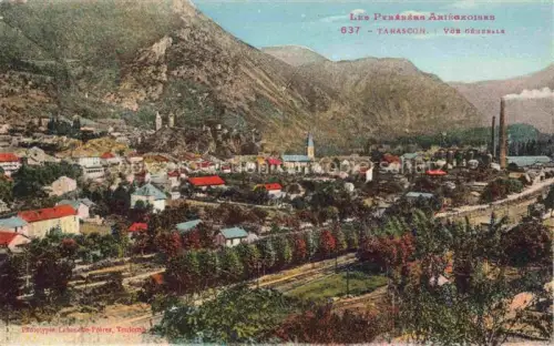 AK / Ansichtskarte Tarascon-sur-Ariege FOIX 09 Ariege Vue generale