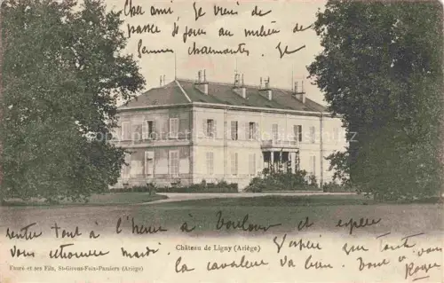 AK / Ansichtskarte Ligny Chateau FOIX 09 Ariege Chateau de Ligny 