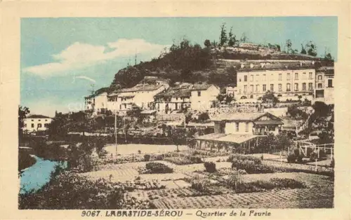 AK / Ansichtskarte Labastide-du-Salat Lacave Saint-Girons 09 Ariege Quartier de la Faurie