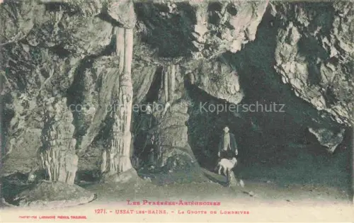 AK / Ansichtskarte Ussat-les Bains FOIX 09 Ariege La Grotte de Lombrives
