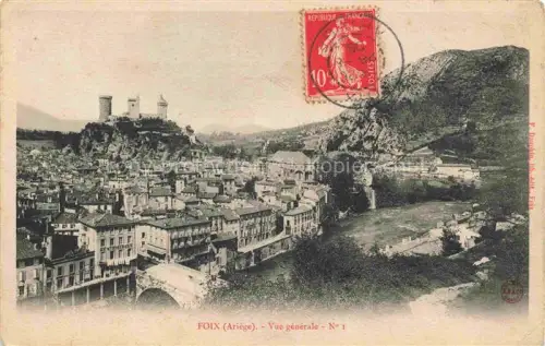 AK / Ansichtskarte FOIX 09 Ariege Vue generale