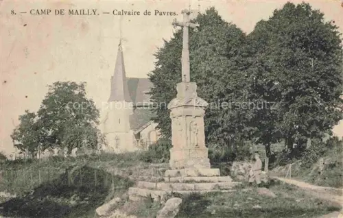 AK / Ansichtskarte Mailly-le-Camp Mailly-sur-Aube Troyes 10 Aube Calvaire de Pavres