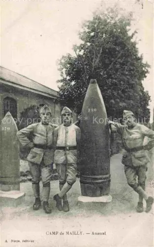 AK / Ansichtskarte Mailly-le-Camp Mailly-sur-Aube Troyes 10 Aube Arsenal