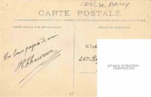 AK / Ansichtskarte Mailly-le-Camp Mailly-sur-Aube Troyes 10 Aube Vue des tentes