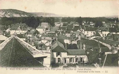 AK / Ansichtskarte Bar-sur-Aube 10 Aube Panorama de la Ville prise du Clocher de Saitn Maclou