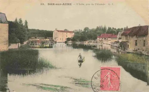 AK / Ansichtskarte Bar-sur-Aube 10 Aube L'Aube pres de l'Abattoir