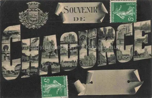 AK / Ansichtskarte Chaource Troyes 10 Aube Souvenir Vue partielle